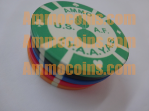 Ammo Poker Chips