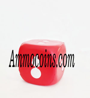 Set of Ammo Dice Shaped Stress Balls